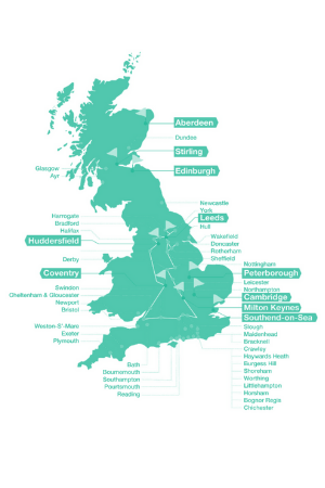 CityFibre UK Network Map