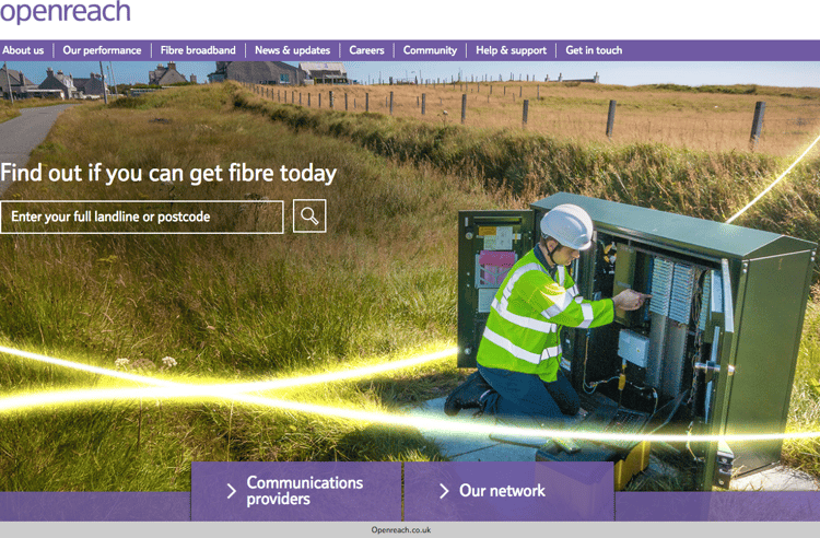 openreach fibre checker