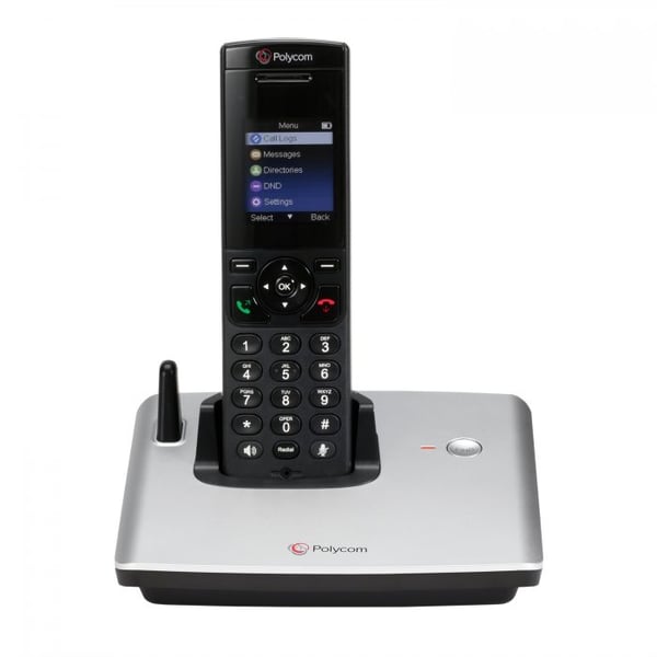 polycom dect cordless voip phone